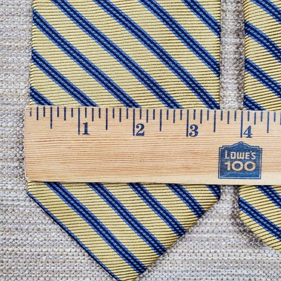 Brooks Brothers Mens Tie Striped USA Corporate Classicore Preppy Normcore - Picture 7 of 13